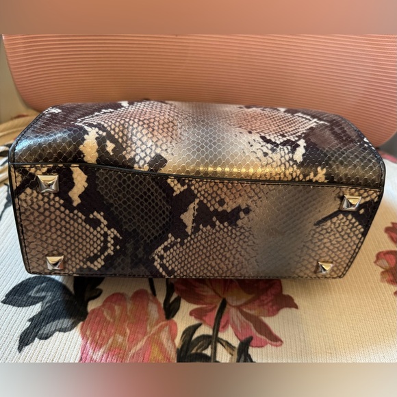 Henri Bendel Rivington Snakeskin Tote Bag - Picture 3 of 4